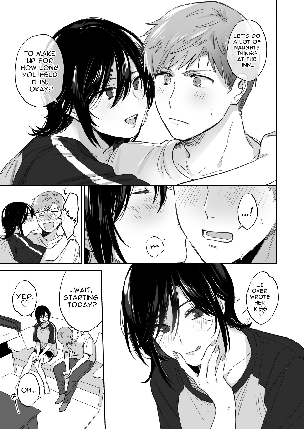Hentai Manga Comic-If I Have a Chance, I Want to Warp My Boyfriend's Fetishes! ~Lovey-dovey Trip to the Hotsprings~-Read-11